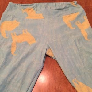 Lularoe TC leggings cat print